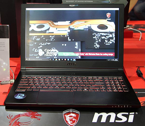 Игровой ноутбук MSI GS63