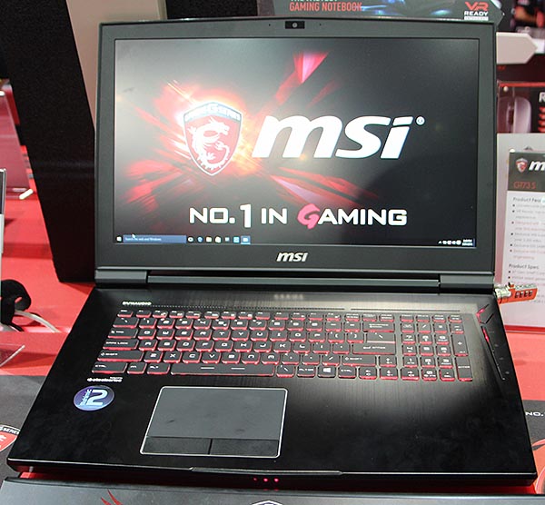 Игровой ноутбук MSI GT73