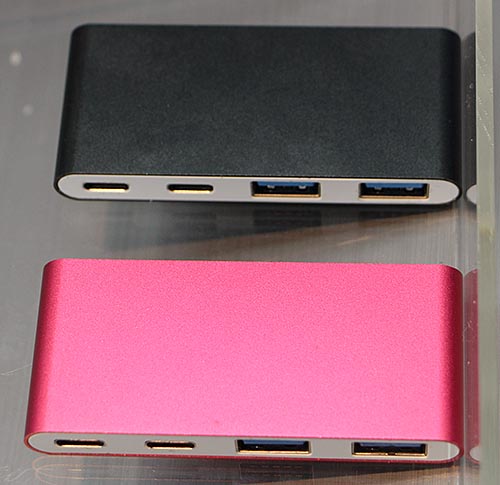 USB-концентраторы с портами, оборудованными  розетками USB Type A и USB Type C