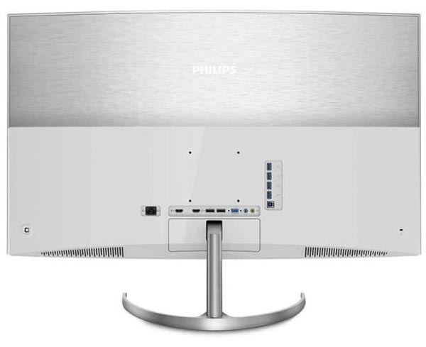 Прототип монитора Philips Brilliance с 40-дюймовым экраном изогнутой формы