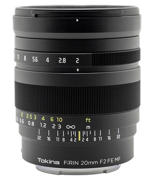 Tokina FiRIN 20mm F/2.0 FE MF