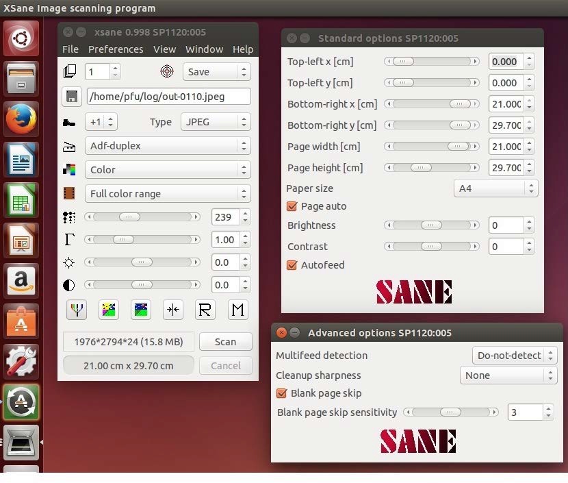 Новый драйвер под Linux для сканеров серии SP