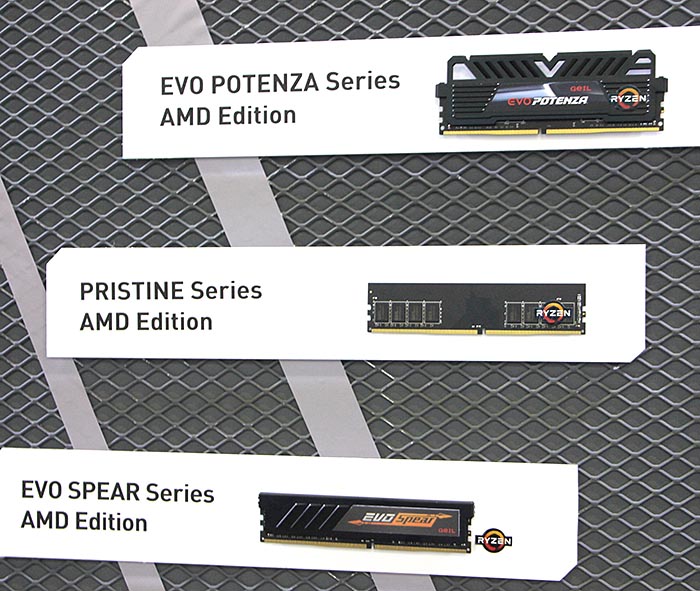 Модификации AMD  Edition модулей памяти различных линеек для оснащения ПК на базе процессоров AMD Ryzen