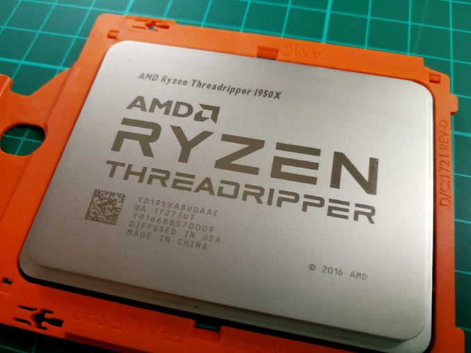 Компания AMD начала продажи двух новых моделей высокопроизводительных процессоров для ПК Ryzen Threadripper