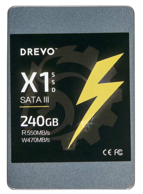 Дешевый SSD-накопитель DREVO X1 Series 240GB SSD SATA3 емкостью 240 Гбайт