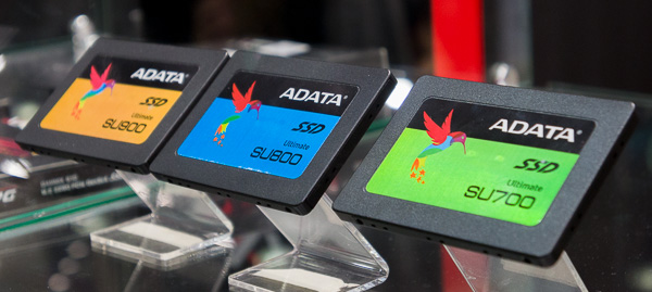 SSD-накопители ADATA Ultimate SU700, SU800 и SU900