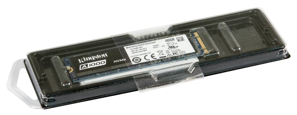 SSD-накопитель Kingston A1000 емкостью 480 Гбайт