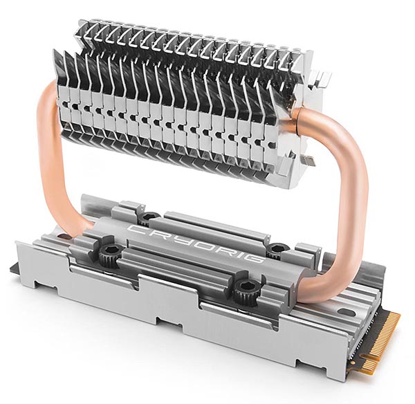 Радиатор Cryorig Frostbit для охлаждения SSD-накопителей типоразмера M.2 