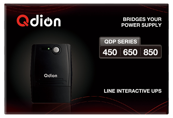 Линейно-интерактивные ИБП Qdion QDP650 и QDV850