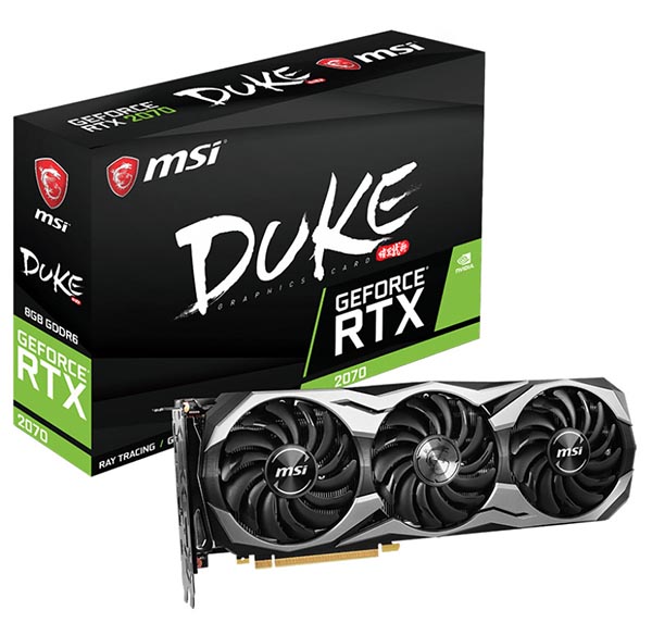 MSI GeForce RTX 2070 Duke 8G OC