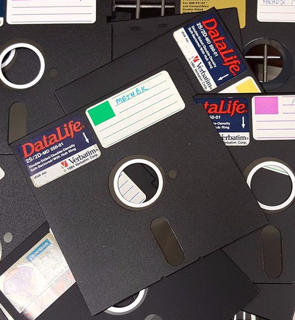 Verbatim 5.25-inch floppy