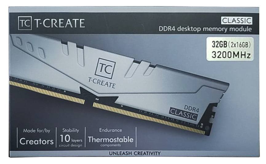 Набор памяти TeamGroup T-Create Classic 10L DDR4-3200