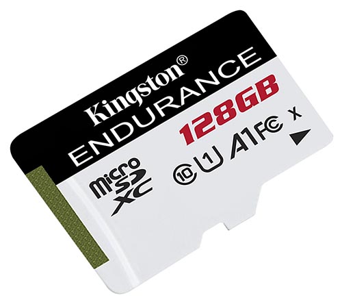 Карта памяти Kingston серии High Endurance формата microSDXC