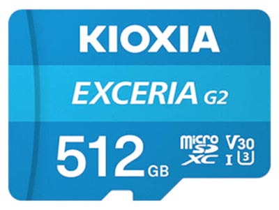 Kioxia Exceria G2 microSD