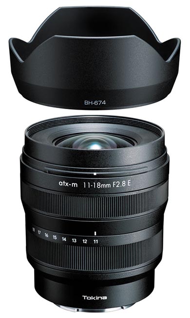 Tokina atx-m 11–18mm F2.8 E