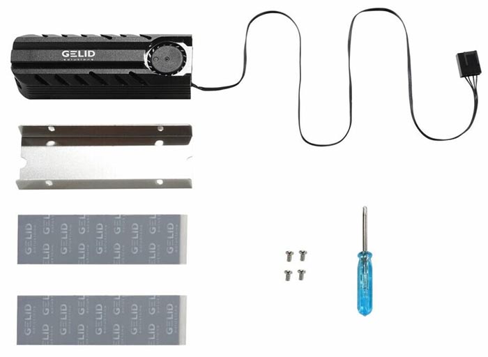 Gelid IceCap Pro M.2 SSD Cooling Kit