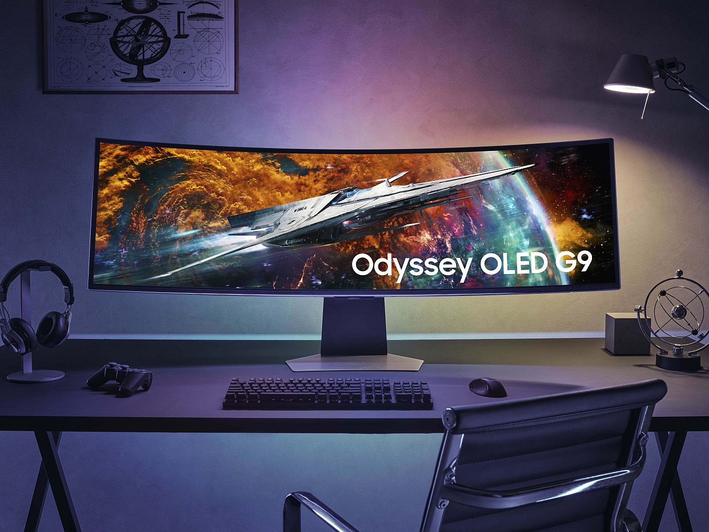 Samsung запускает монитор Odyssey OLED G9