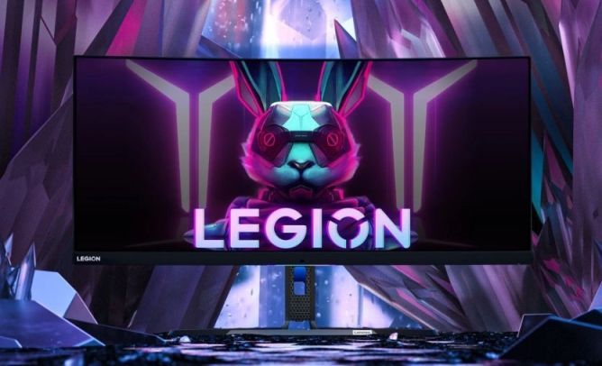 игровой монитор Legion Y34w с ультрашироким экраном