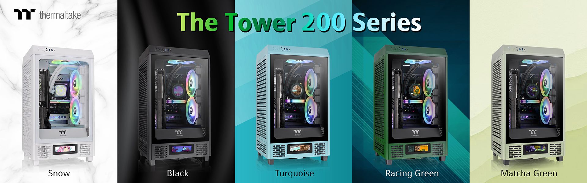 Корпус Thermaltake Tower 200 Mini стал доступен в пяти цветовых исполнениях  | Новости | КомпьютерПресс