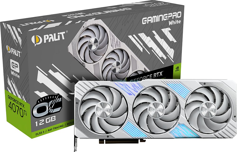 GeForce RTX 4070 Ti GamingPro White